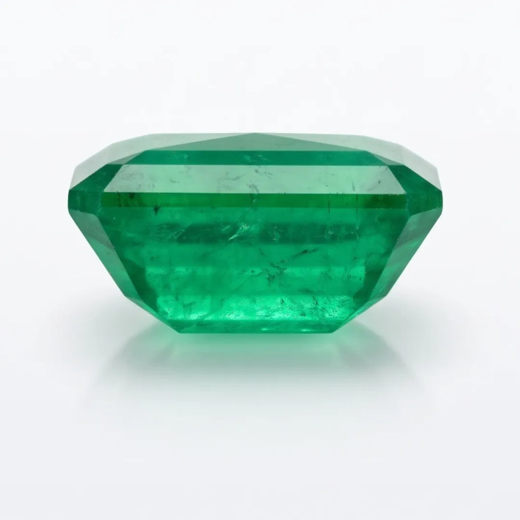 Natural Emerald (Zamrud) 10.65 Carat Certified Green Gemstone