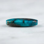 Natural Turquoise (Ferooza) 12.50 Carat Certified Blue Gemstone