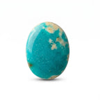 Natural Turquoise (Ferooza) 2.74 Carat Certified Blue Gemstone