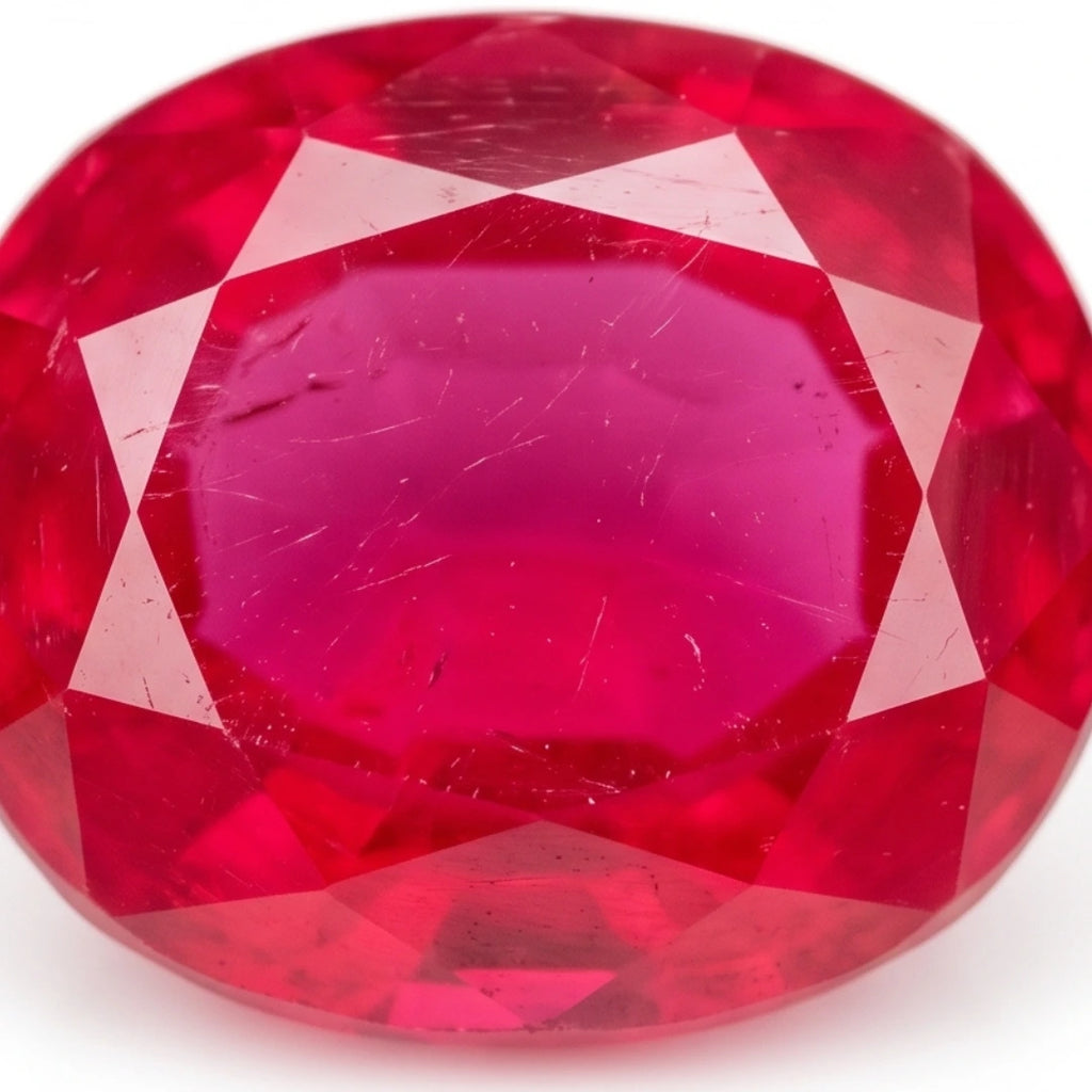 Natural Ruby (Yaqoot) 13.00 Carat Certified Red Gemstone