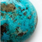 Natural Turquoise (Ferooza) 14.90 Carat Certified Blue Gemstone