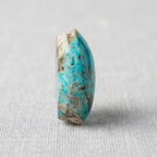 Natural Turquoise (Ferooza) 14.90 Carat Certified Blue Gemstone