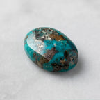 Natural Turquoise (Ferooza) 18.00 Carat Certified Blue Gemstone