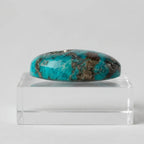 Natural Turquoise (Ferooza) 18.00 Carat Certified Blue Gemstone