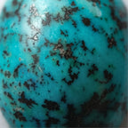 Natural Turquoise (Ferooza) 3.15 Carat Certified Blue Gemstone