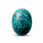 Natural Turquoise (Ferooza) 3.15 Carat Certified Blue Gemstone