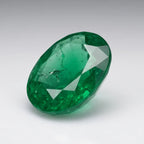 Natural Emerald (Zamrud) 5.90 Carat Certified Green Gemstone