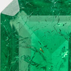 Natural Emerald (Zamrud) 7.45 Carat Certified Green Gemstone