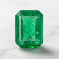 Natural Emerald (Zamrud) 7.45 Carat Certified Green Gemstone