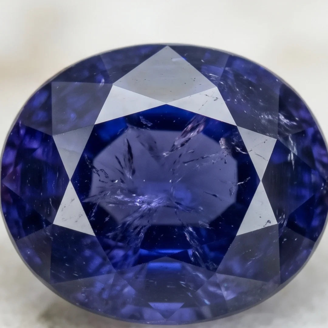 Natural Blue Sapphire (Neelam) – 2.80 Carat Certified Gemstone