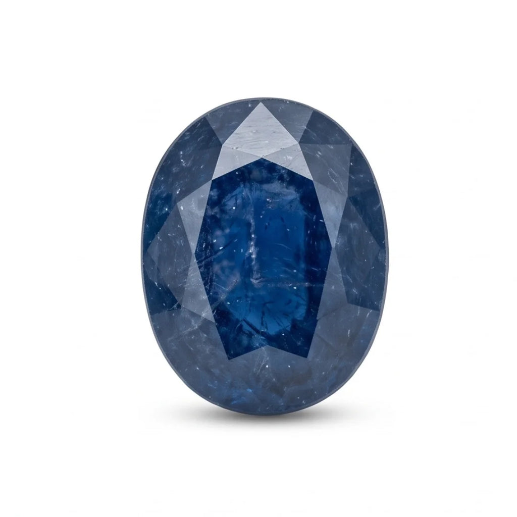 Natural Blue Sapphire (Neelam) – 2.85 Carat Certified Gemstone