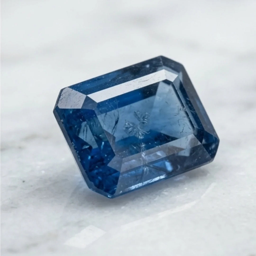 Natural Blue Sapphire (Neelam) – 3.55 Carat Certified Gemstone