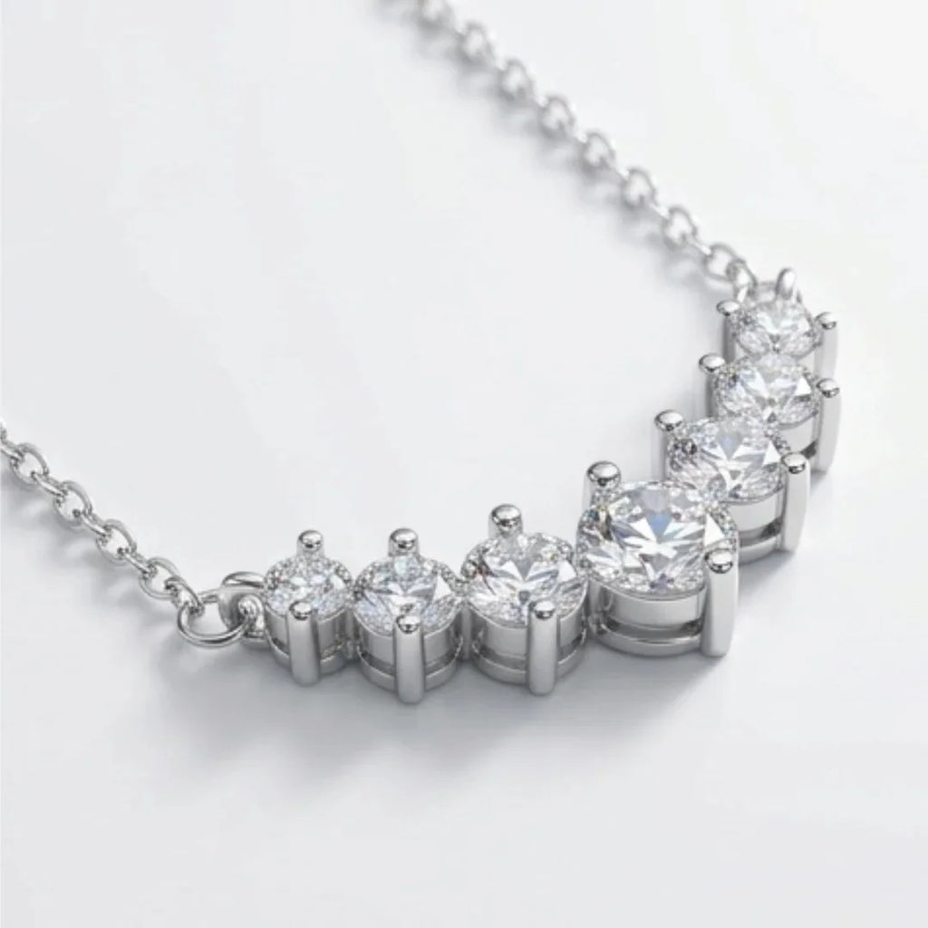 Moissanite Pendant | D-Color & VVS1 Clarity | CODE: MP-13