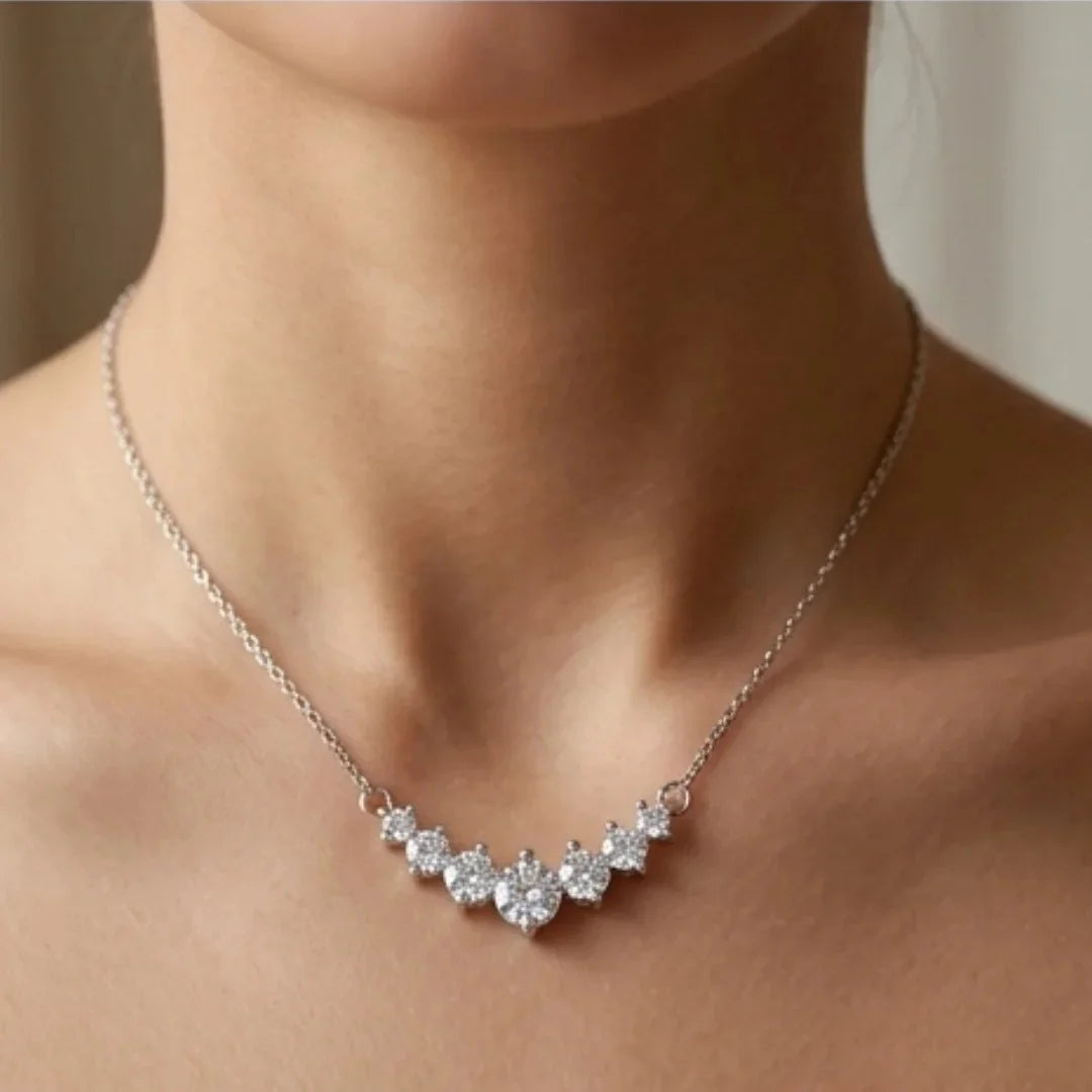 Moissanite Pendant | D-Color & VVS1 Clarity | CODE: MP-13
