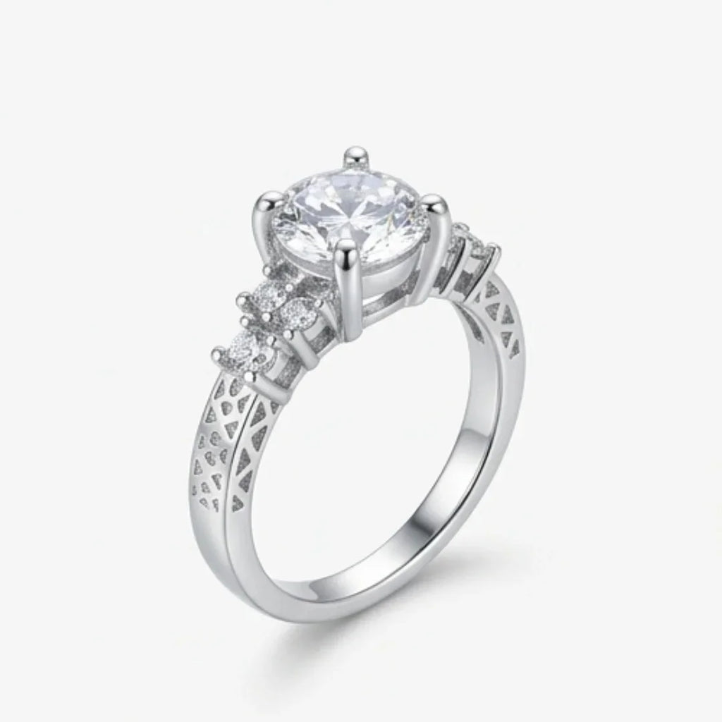 Moissanite Ring | D-Color Stone