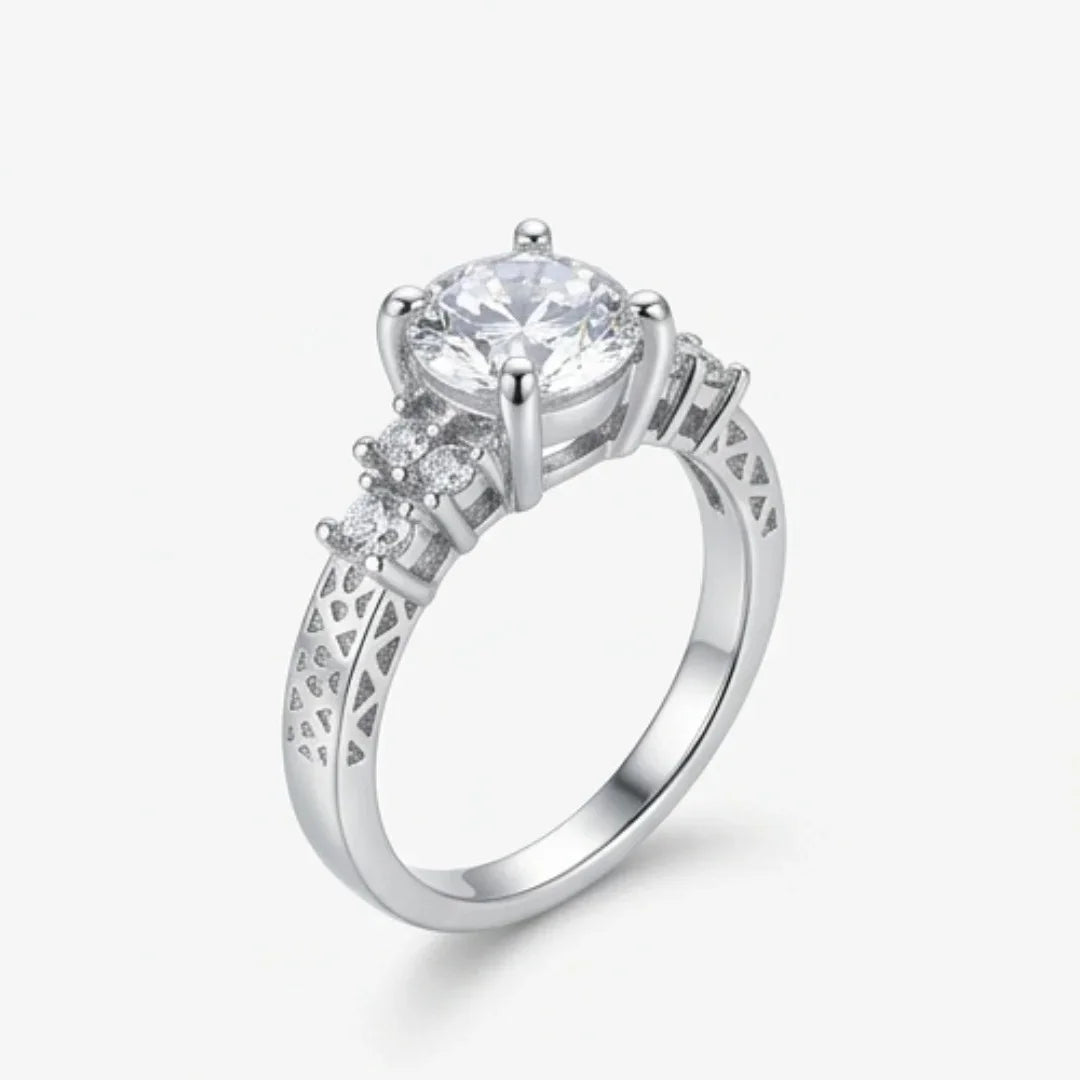 Moissanite Ring | D-Color Stone