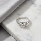 Moissanite Ring | D-Color Stone
