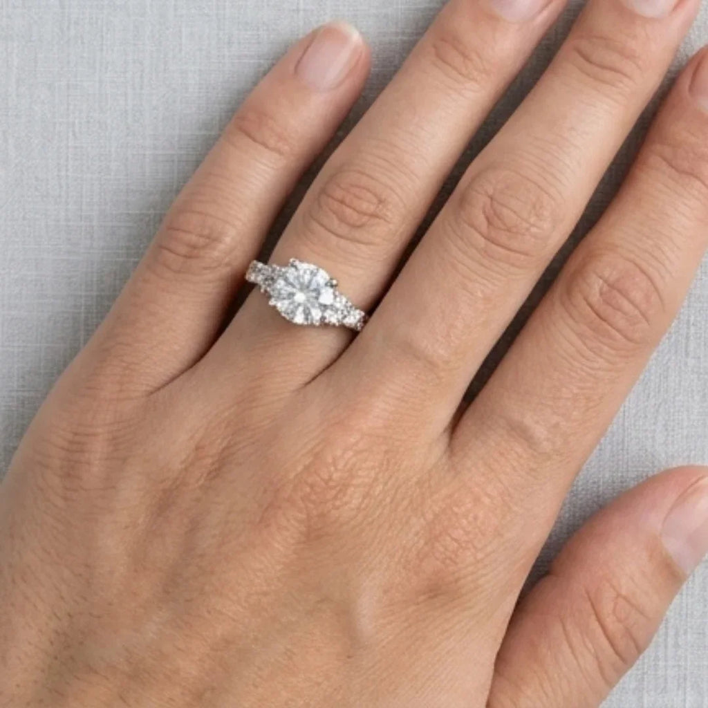 Moissanite Ring | D-Color Stone