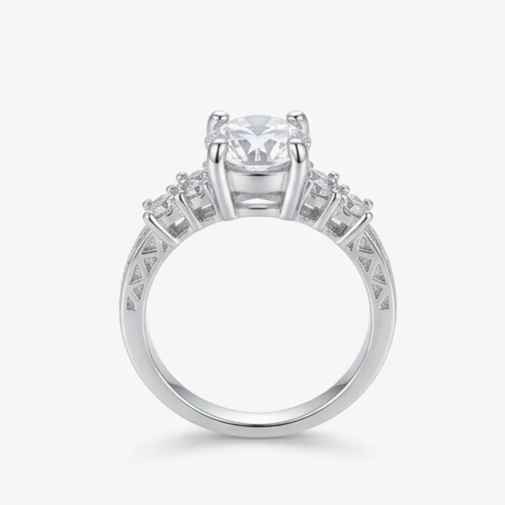 Moissanite Ring | D-Color Stone