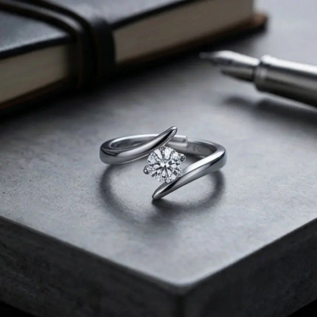 Moissanite Ring | D-Color Stone | Code MR-11