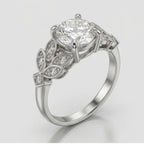 2 Carat Moissanite Ring | D-Color Stone | Code MR-12