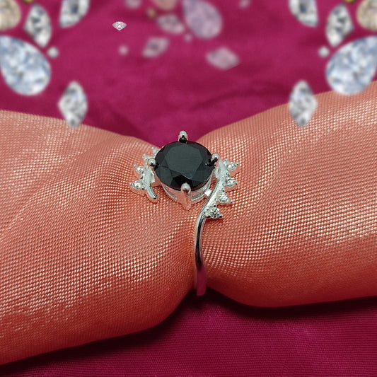 Tourmaline S925 Silver Ring | Italian Craftsmanship
