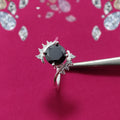 Tourmaline S925 Silver Ring | Italian Craftsmanship