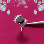 Tourmaline S925 Silver Ring | Italian Craftsmanship