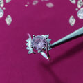 Pink Gemstone Ring | S925 Italian Silver | Elegant Stone Jewelry