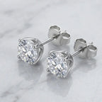 Moissanite Earring Studs |  D-Color & VVS1 Clarity | CODE-10