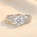 Moissanite Diamond Ring | D-Color