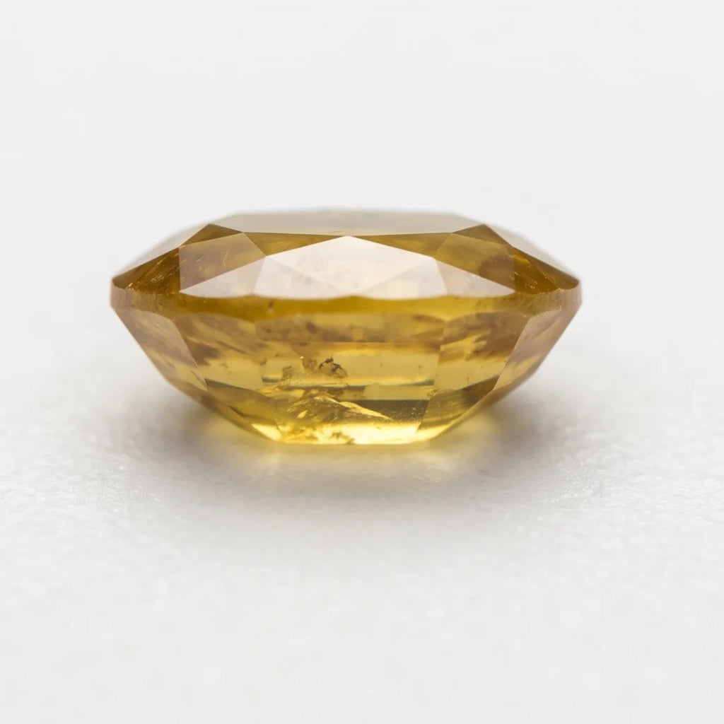 Natural Yellow Sapphire (Pukhraj) – 2.90 Carat Certified Gemstone